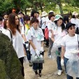 奈良公園をきれいにしよう090801「参加者００３」
